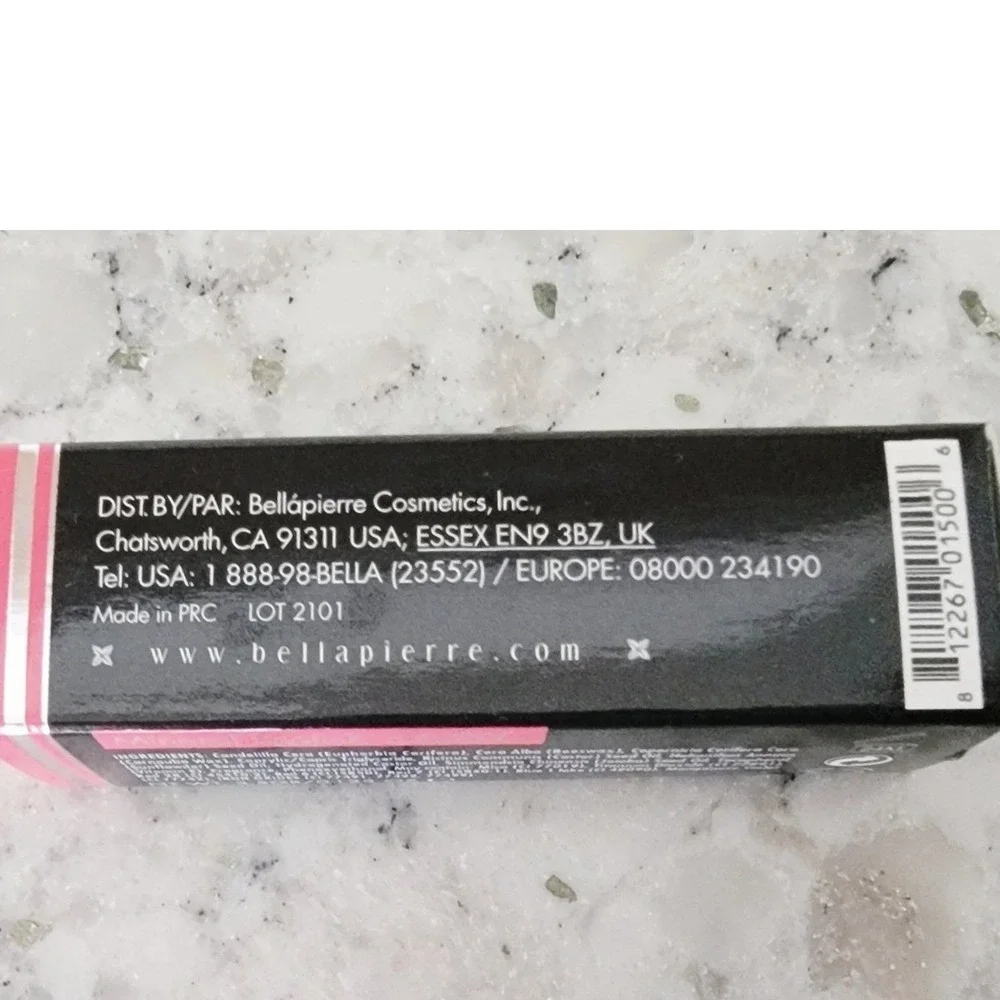 Bellapierre Mineral Lipstick Sassy‎ LS010 Pink Natural Ingredients New in Box